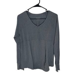 Be Maternity From Target Gray Active Wear Shirt Womens size Large Casual Spring